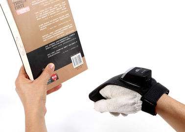 Varredor do código de barras da luva da velocidade rápida, varredor sem fio do anel de Bluetooth do projeto áspero