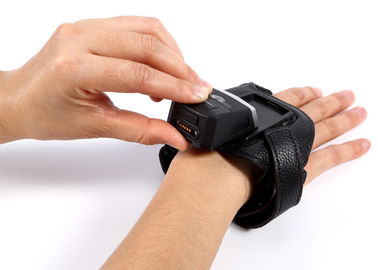 Varredor de código sem fio de Qr da 2D luva Wearable/leitor pequeno código de barras de Bluetooth