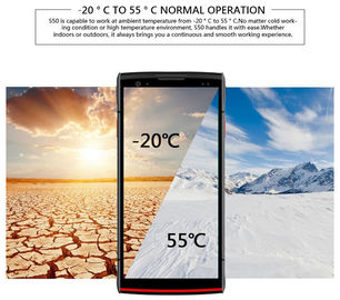 Escritor áspero Handheld conveniente do leitor de NFC de PDA Android Smart Card com impressora
