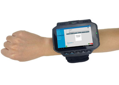 Terminal Wearable dos dados do código de barras de Android PDA da fita do varredor com memória WT04
