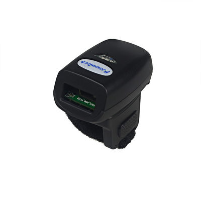 varredor de código de barras dedo sem fio wearable do varredor do código de barras do bluetooth do leitor do código de barras do 2d mini para o PC da tabuleta do androide