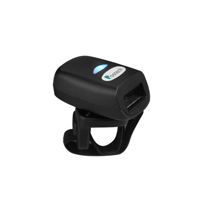 Dedo Ring Scanner do varredor do código de barras de FS03 Mini Qr Code Wearable Bluetooth 2D