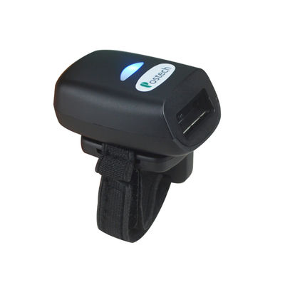 Dedo Ring Scanner do varredor do código de barras de FS03 Mini Qr Code Wearable Bluetooth 2D